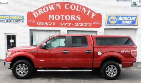 2012 Ford F-150 for sale at Brown County Motors in Russellville OH