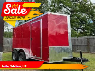 2024 T. Solutions 6x12TA ENCLOSED CARGO TRAILER for sale at Trailer Solutions, LLC in Fitzgerald GA