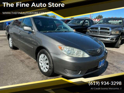 2005 Toyota Camry for sale at The Fine Auto Store in Imperial Beach CA