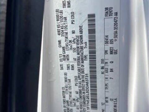 2013 Ford E-Series E-250