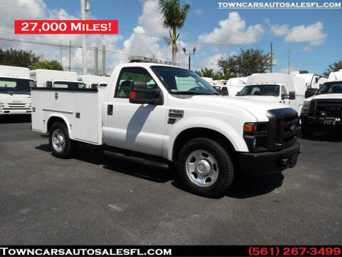 2008 Ford F-350 Super Duty for sale at Town Cars Auto Sales in West Palm Beach FL