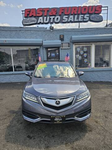 2017 Acura RDX for sale at FAST AND FURIOUS AUTO SALES in Newark NJ