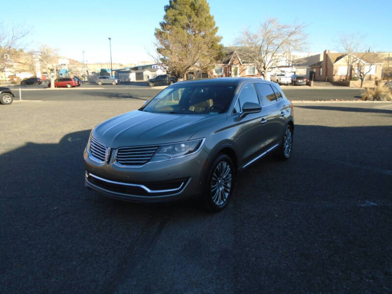 2016 Lincoln MKX for sale at Team D Auto Sales in Saint George UT