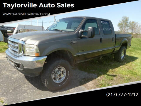 2002 Ford F-350 Super Duty for sale at Taylorville Auto Sales in Taylorville IL