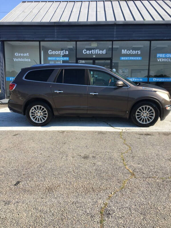 2009 Buick Enclave for sale at Georgia Certified Motors in Stockbridge GA