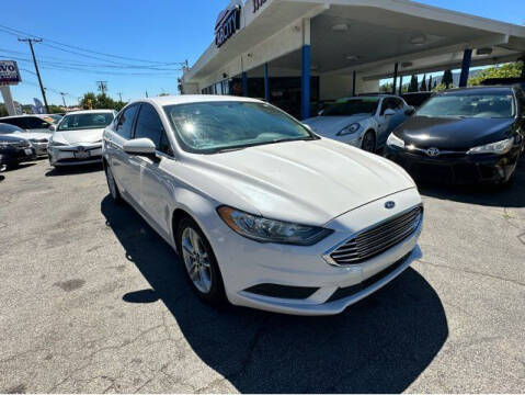 2018 Ford Fusion for sale at CAR CITY SALES in La Crescenta CA