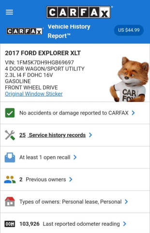 2017 Ford Explorer XLT