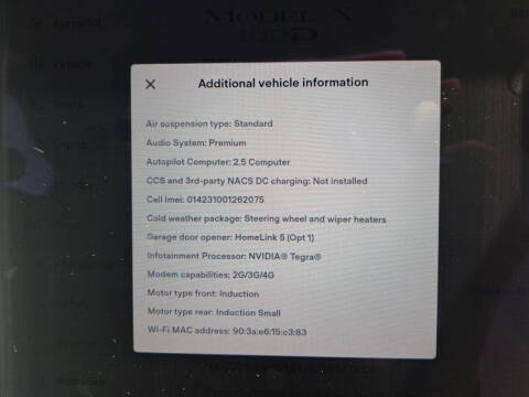 2017 Tesla Model X 100D
