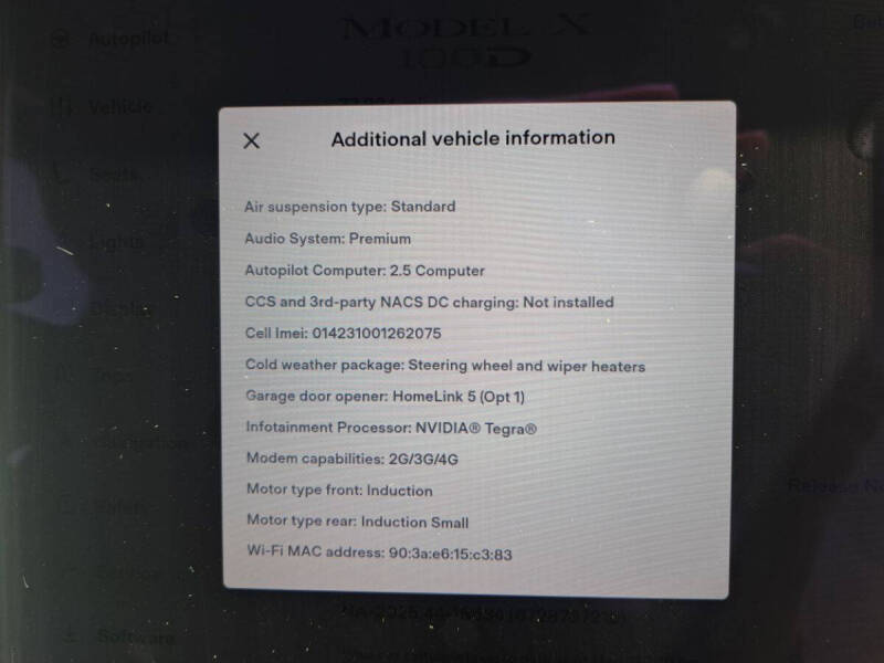 2017 Tesla Model X 100D