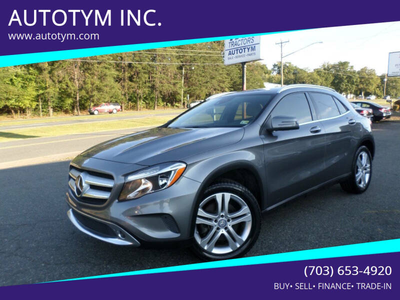 2016 Mercedes-Benz GLA for sale at AUTOTYM INC. in Fredericksburg VA