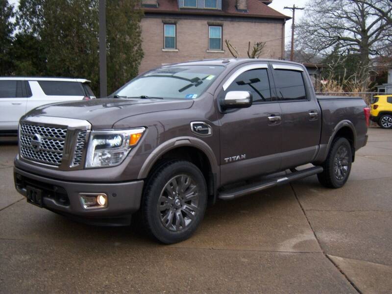 2017 Nissan Titan for sale at Henrys Used Cars in Moundsville WV