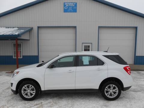 2017 Chevrolet Equinox for sale at Benney Motors in Parker SD