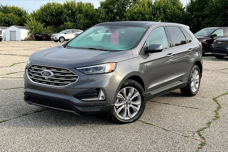 Used 2022 Ford Edge Titanium with VIN 2FMPK4K97NBA71001 for sale in Montevideo, Minnesota
