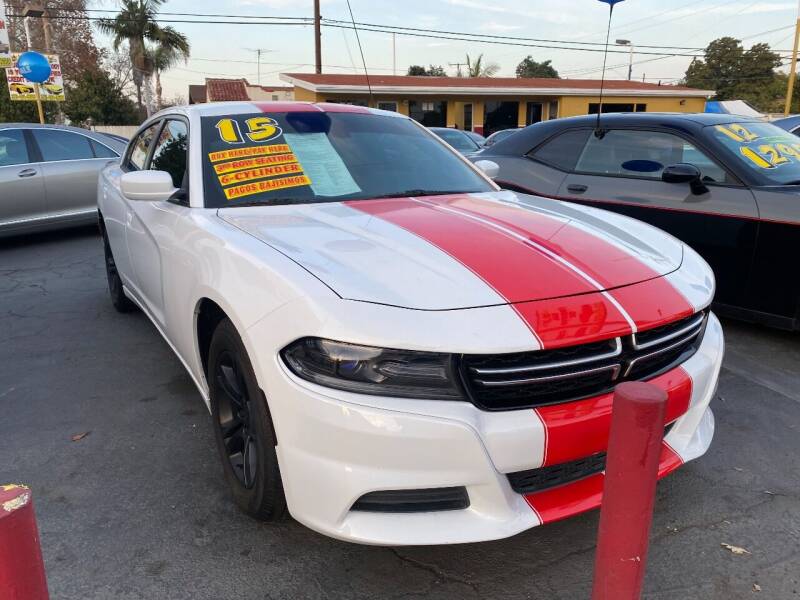 2015 Dodge Charger for sale at Crown Auto Inc in South Gate CA