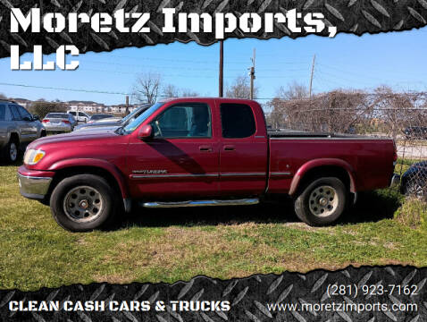 2001 Toyota Tundra for sale at Moretz Imports, LLC in Spring TX