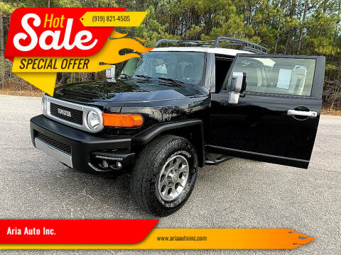 2013 Toyota FJ Cruiser for sale at Aria Auto Inc. - Drive 1 Auto Sales in Wake Forest NC