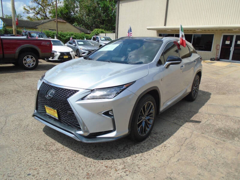 2017 Lexus RX 350 for sale at Campos Trucks & SUVs, Inc. in Houston TX