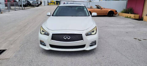 2017 Infiniti Q50 for sale at PRIME TIME AUTO OF TAMPA in Tampa FL