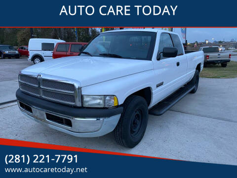 1997 Dodge Ram Pickup 2500 for sale at AUTO CARE TODAY in Spring TX