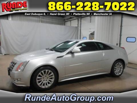 2014 Cadillac CTS for sale at Runde PreDriven in Hazel Green WI