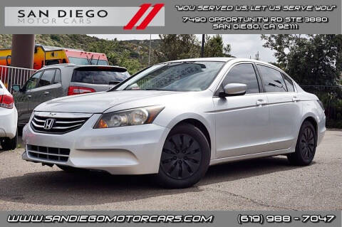 2012 Honda Accord for sale at San Diego Motor Cars LLC in Spring Valley CA