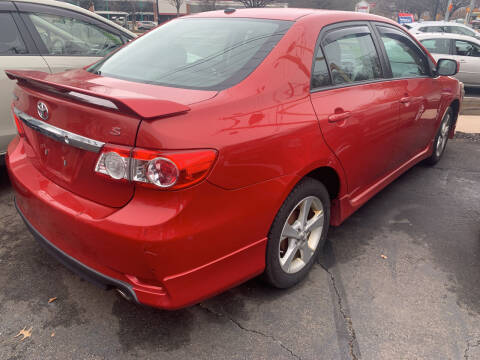 2012 Toyota Corolla for sale at CAR CORNER RETAIL SALES in Manchester CT