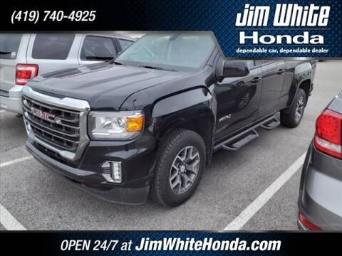 2021 GMC Canyon for sale at The Credit Miracle Network Team at Jim White Honda in Maumee OH