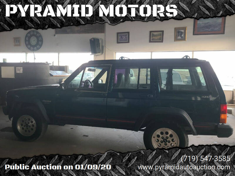 1995 Jeep Cherokee for sale at PYRAMID MOTORS - Pueblo Lot in Pueblo CO