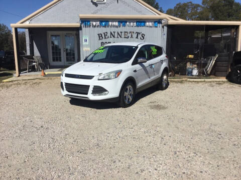 2016 Ford Escape for sale at Bennett Etc. in Richburg SC