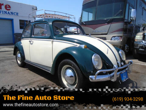 1964 Volkswagen Beetle for sale at The Fine Auto Store in Imperial Beach CA