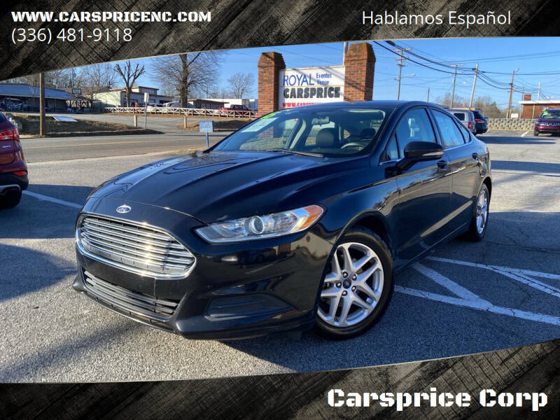 2015 Ford Fusion for sale at Carsprice Corp in Thomasville NC