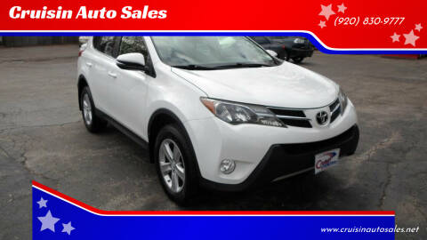 2013 Toyota RAV4 for sale at Cruisin Auto Sales in Appleton WI