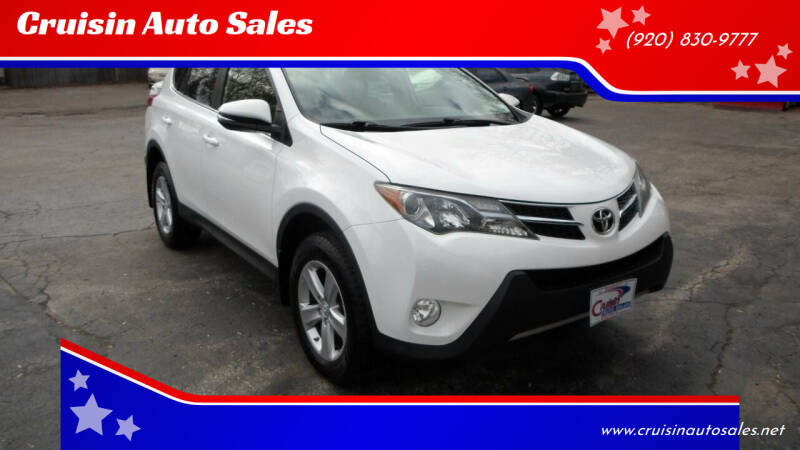 2013 Toyota RAV4 for sale at Cruisin Auto Sales in Appleton WI
