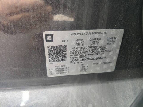 2018 Chevrolet Suburban LT