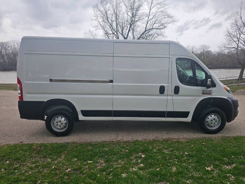 Used 2021 RAM ProMaster Cargo Van Base with VIN 3C6LRVDGXME527748 for sale in Terre Haute, IN