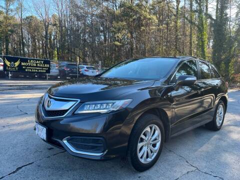 2016 Acura RDX for sale at Legacy Motor Sales in Norcross GA