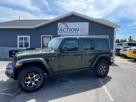 2021 Jeep Wrangler Unlimited for sale at Action Motor Sales in Gaylord MI