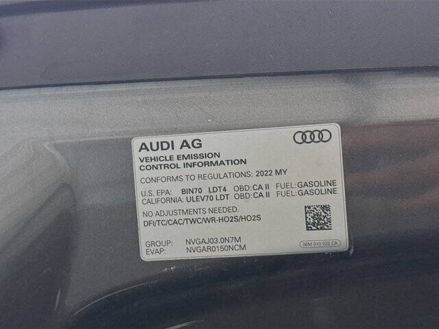 2022 Audi Q7 quattro Premium Plus 55 TFSI