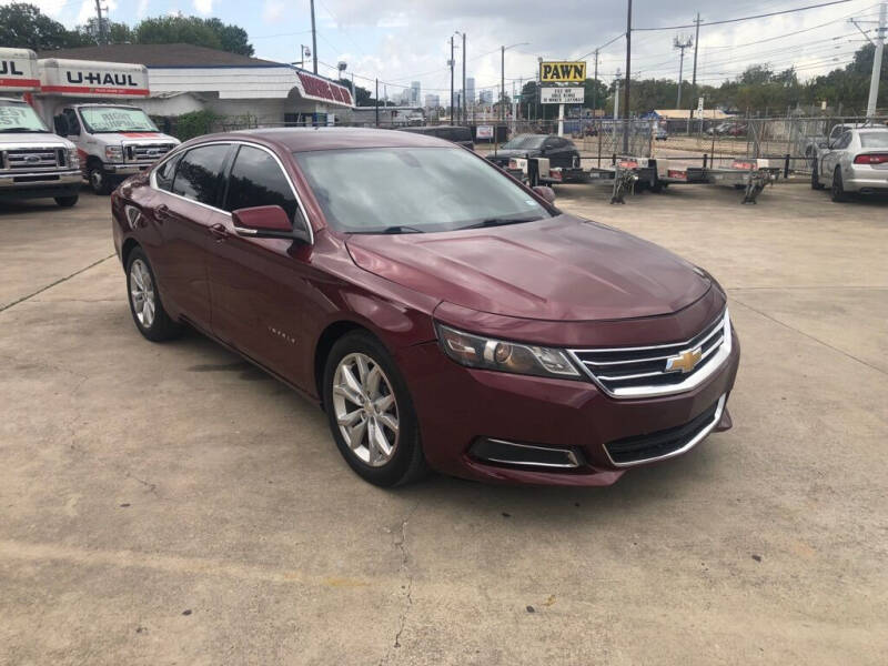 2017 Chevrolet Impala for sale at RAW FINANCIAL in Houston TX