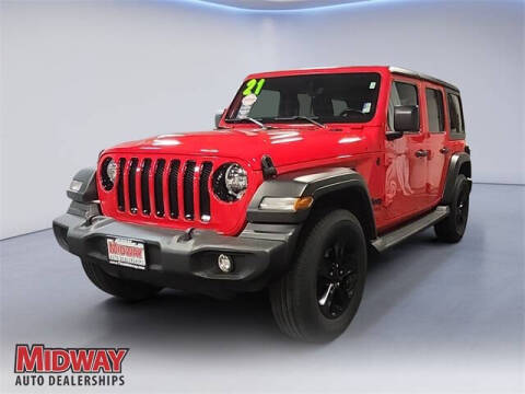 2021 Jeep Wrangler Unlimited for sale at MIDWAY CHRYSLER DODGE JEEP RAM in Kearney NE