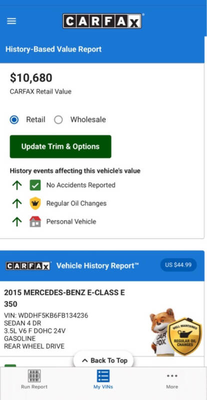 2015 Mercedes-Benz E-Class E 350