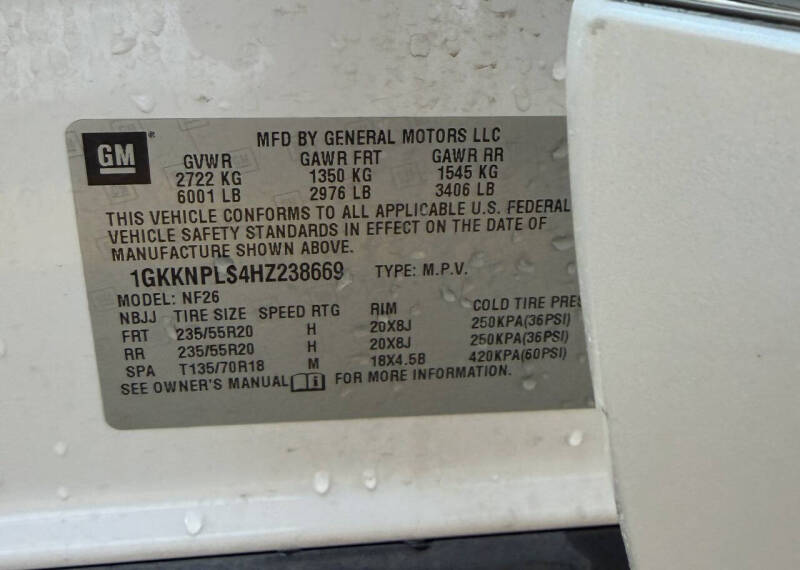 2017 GMC Acadia Denali