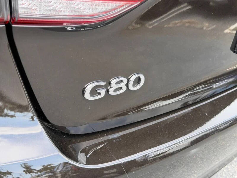 2018 Genesis G80