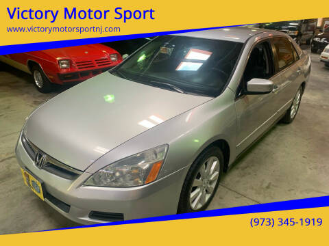 2007 Honda Accord for sale at Victory Motor Sport in Paterson NJ