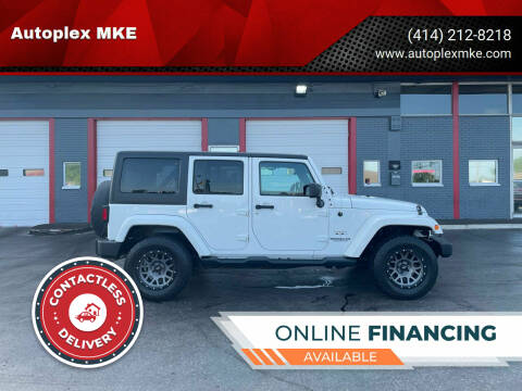 2016 Jeep Wrangler Unlimited for sale at Autoplexmkewi in Milwaukee WI