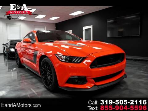 2016 Ford Mustang for sale at E&A Motors in Waterloo IA