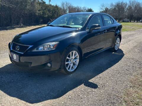 2012 Lexus IS 250 for sale at The Car Shed in Burleson TX