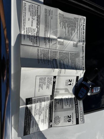 2012 Audi A4 2.0T quattro Avant Premium Plus