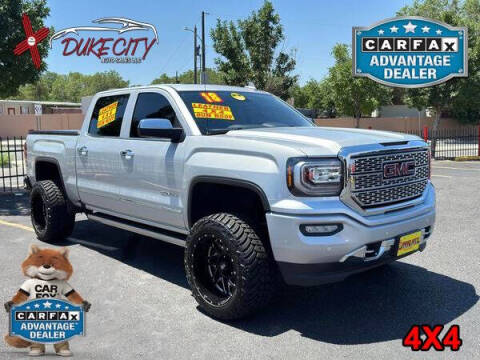 2018 GMC Sierra 1500 for sale at DUKE CITY AUTO SALES in Albuquerque NM