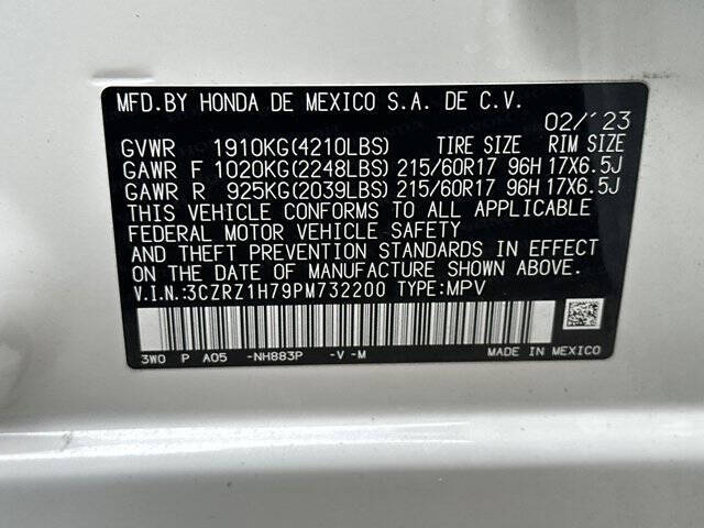 2023 Honda HR-V EX-L